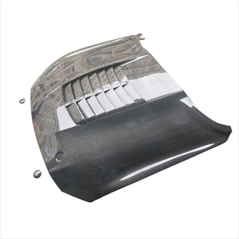 High Quality GT500 GT  Engine Cover Hood Carbon Fiber Bonnets for  Mustang 2018 - 2022